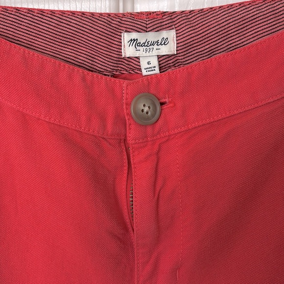 Madewell pants - pinkish/salmon color - Picture 3 of 4